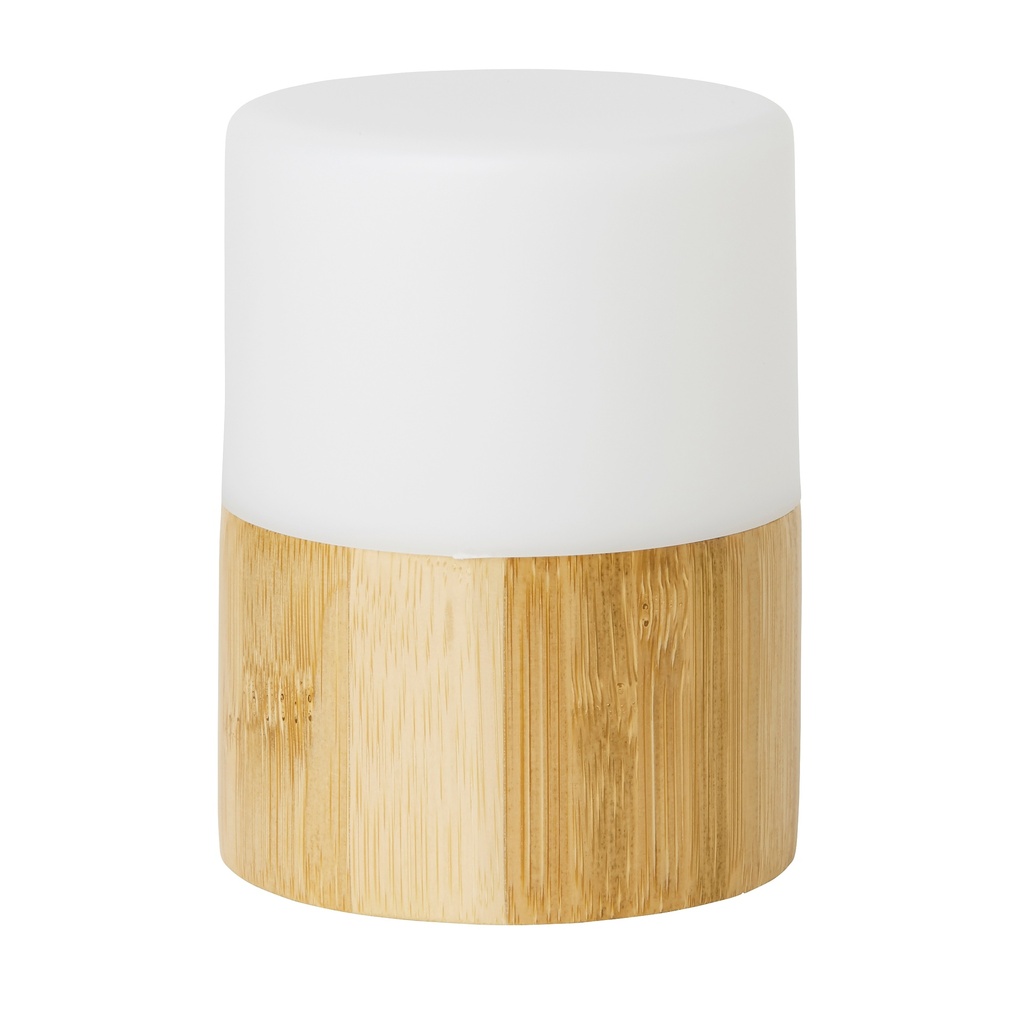 LED lamp Bright Bamboe 105 x Ø 75 mm White, 4 St/Doos (4 x 1 St)