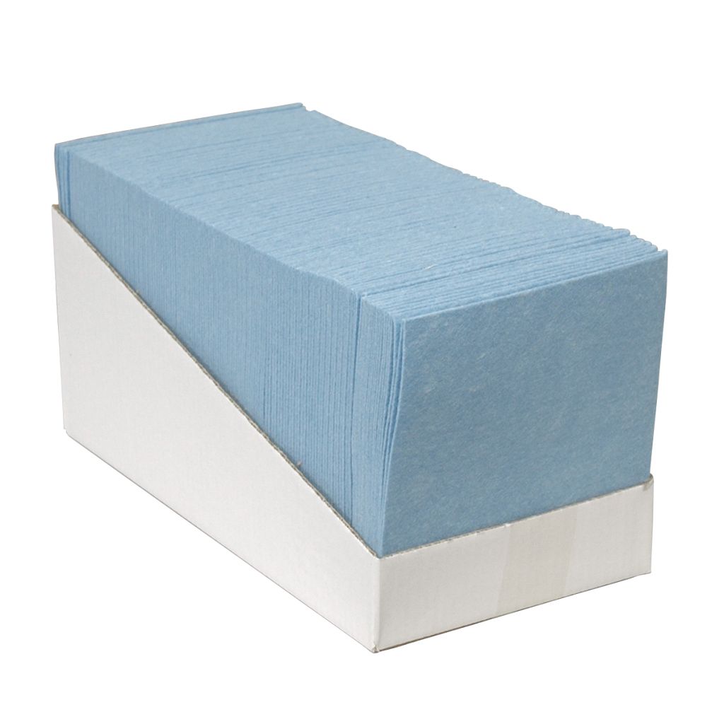 Sopdoek blauw - a kwaliteit 65 stuks