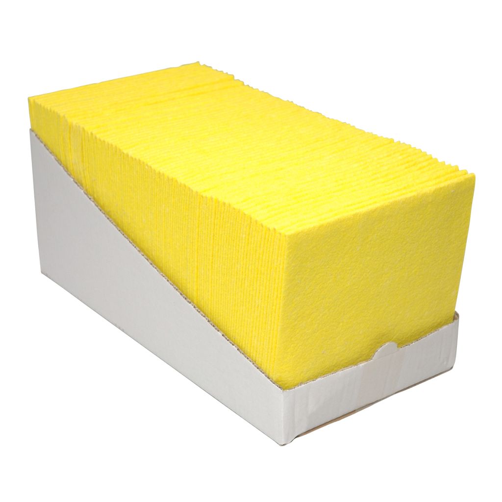 Sopdoek geel - a kwaliteit 65 stuks