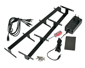 Charging station black 430 x 305 mm ( zonder lampjes) 