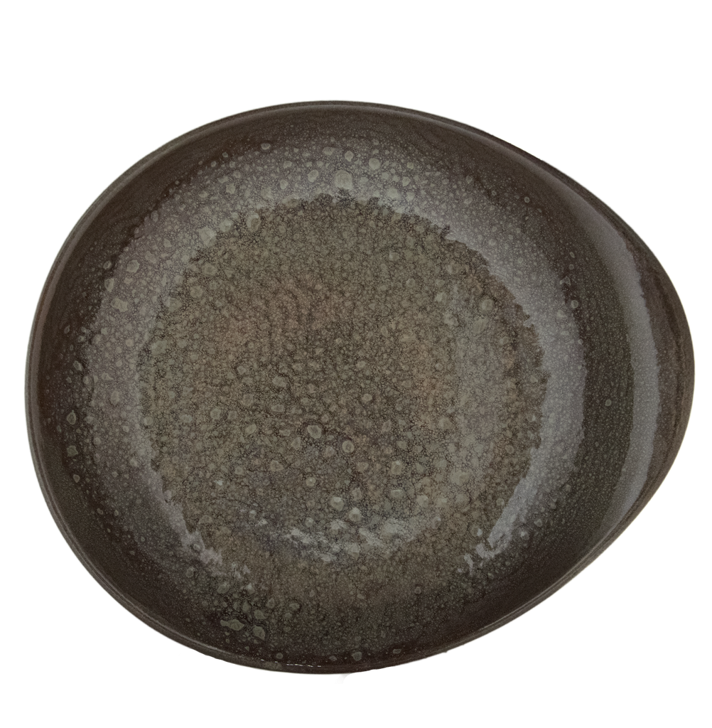 Continental - Pastabord Pebble diep Moon Forest Green (27,5 cm, 1 stuk)