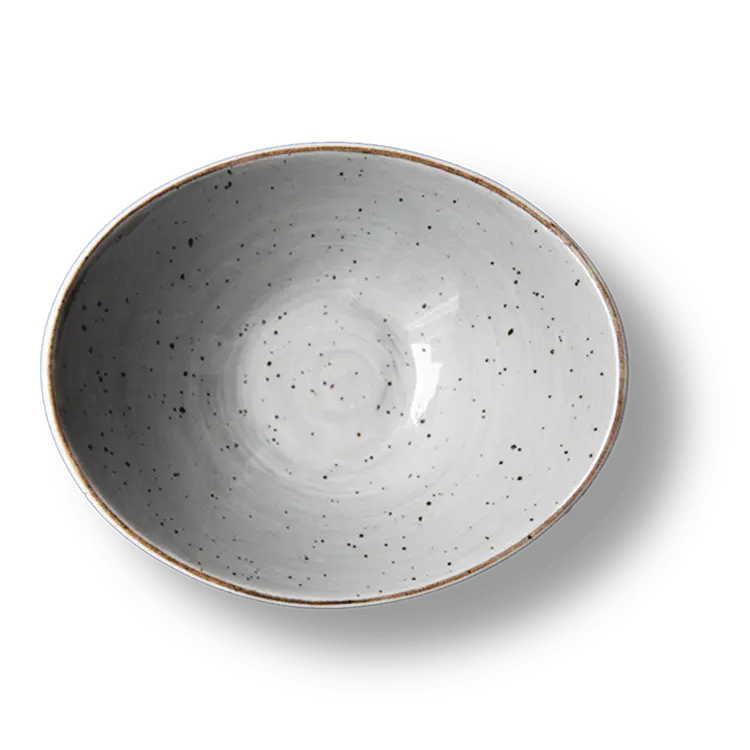 Continental Rustic grijs schaal salsa diep18cm