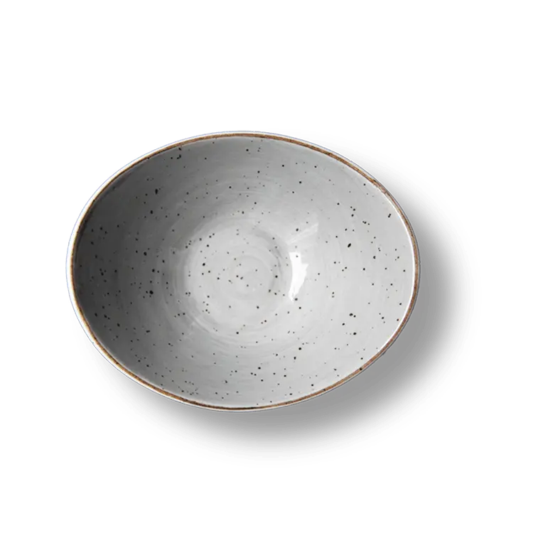 Continental Rustic grijs schaal salsa diep14cm