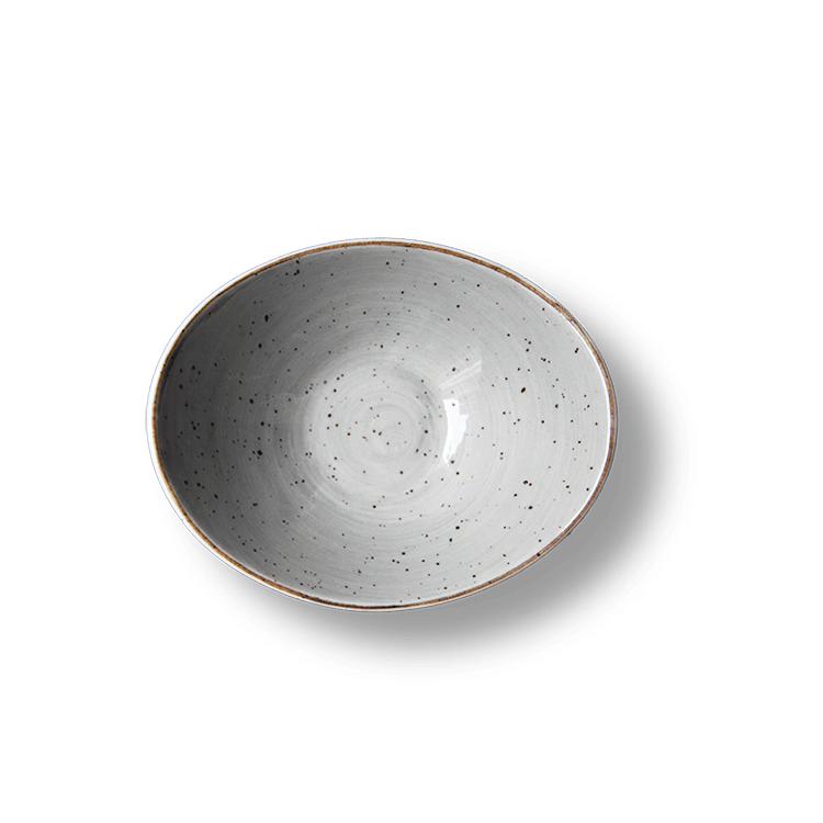 Continental - Schaal salsa diep Rustic grijs (10 cm, 1 stuk)