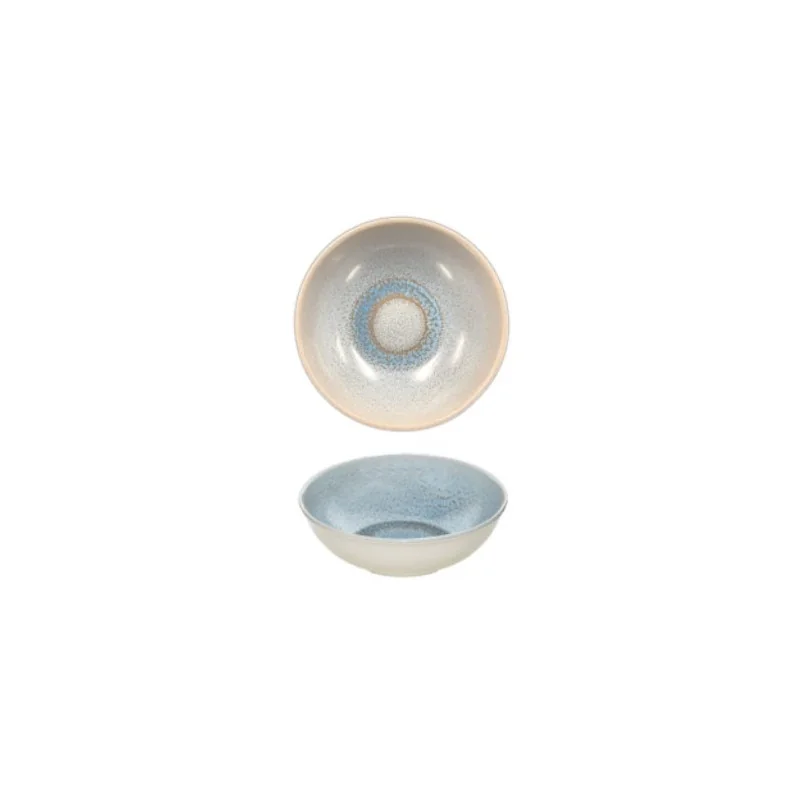 Continental Exotics Blue schaal rond 18cm