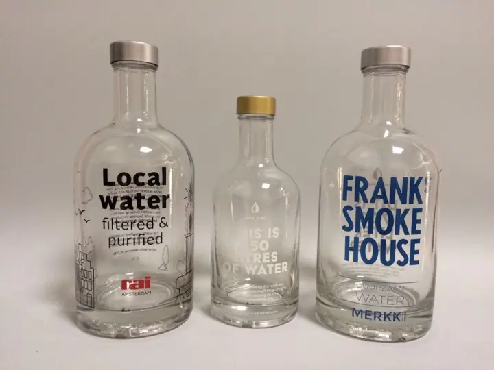 Gepersonaliseerde Waterflessen 35cl of 70cl