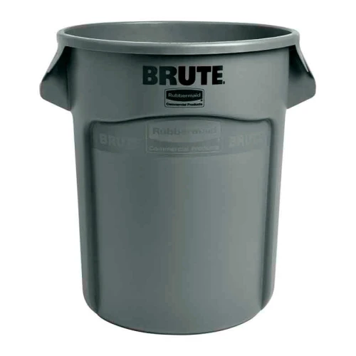 Ronde Rubbermaid Brute container 75,7 liter grijs