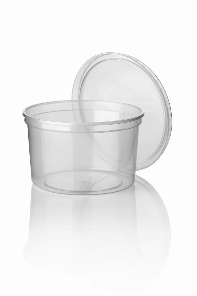 ReUsable Cups Rond 115 PP Transparant (Spuitgiet) 115/70 PP Trp, 500 stuks
