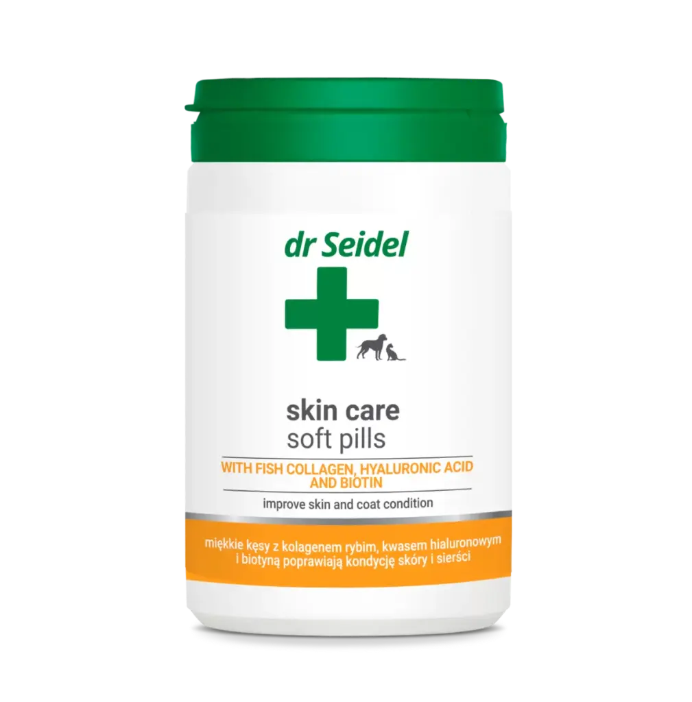 Skin Care Softpills – ondersteuning voor een gezonde huid en glanzende vacht bij hond en kat