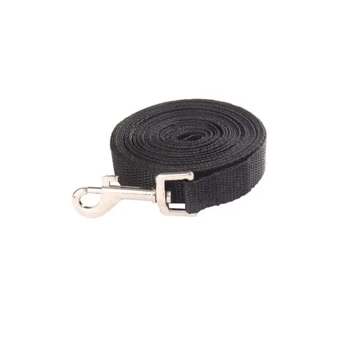 Trainingslijn 5 Meter - Nylon - Zwart