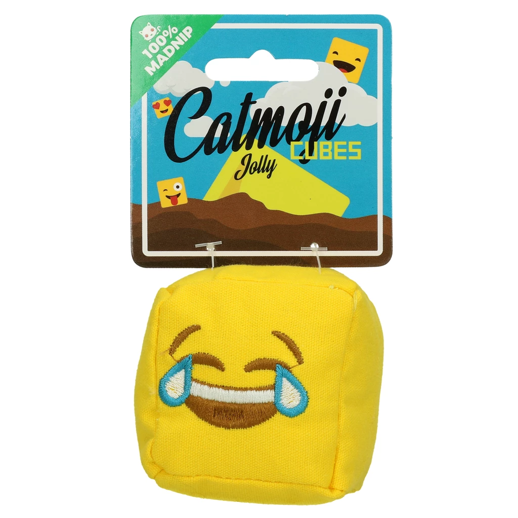 Emoji Cat Cube Jolly (met MadNip)