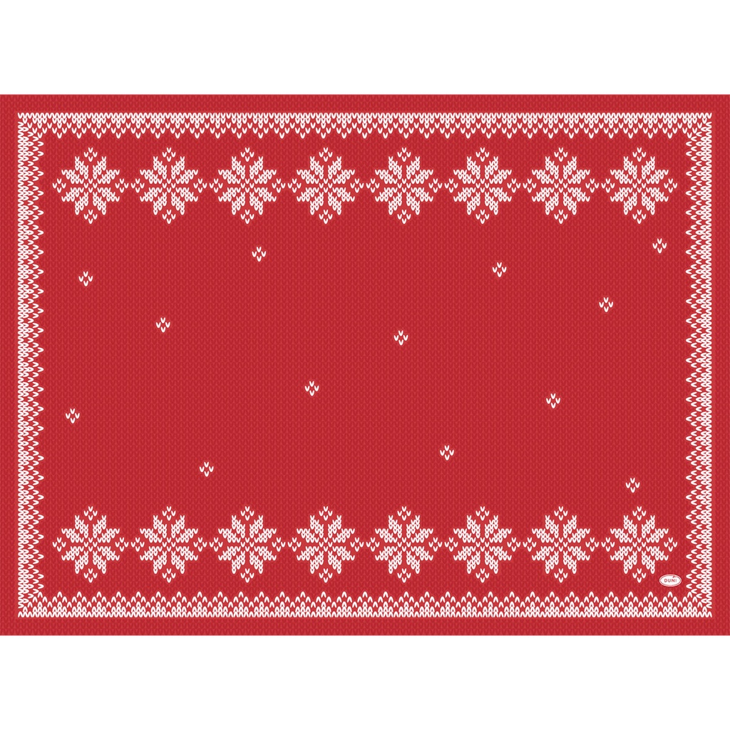 Duni - Placemat Bio Dunicel Knitted Traditions (30 x 40 cm, 500 stuks)