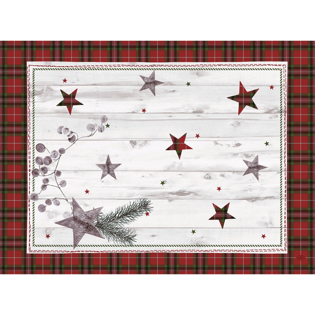 Duni - Placemat Bio Dunicel Naturally Winter (30 x 40 cm, 500 stuks)