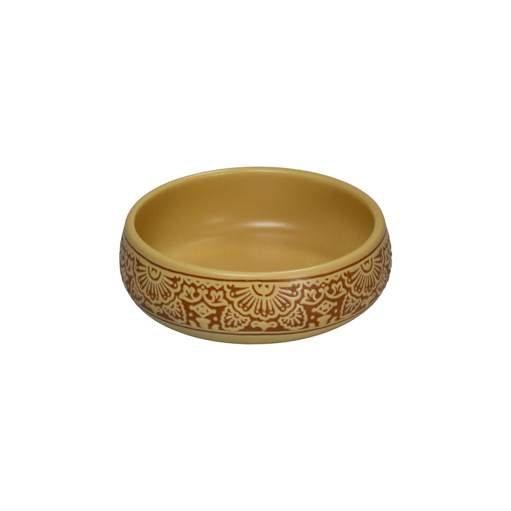 Barcelona bowl ocher 8 cm 100ml (12 stuks)