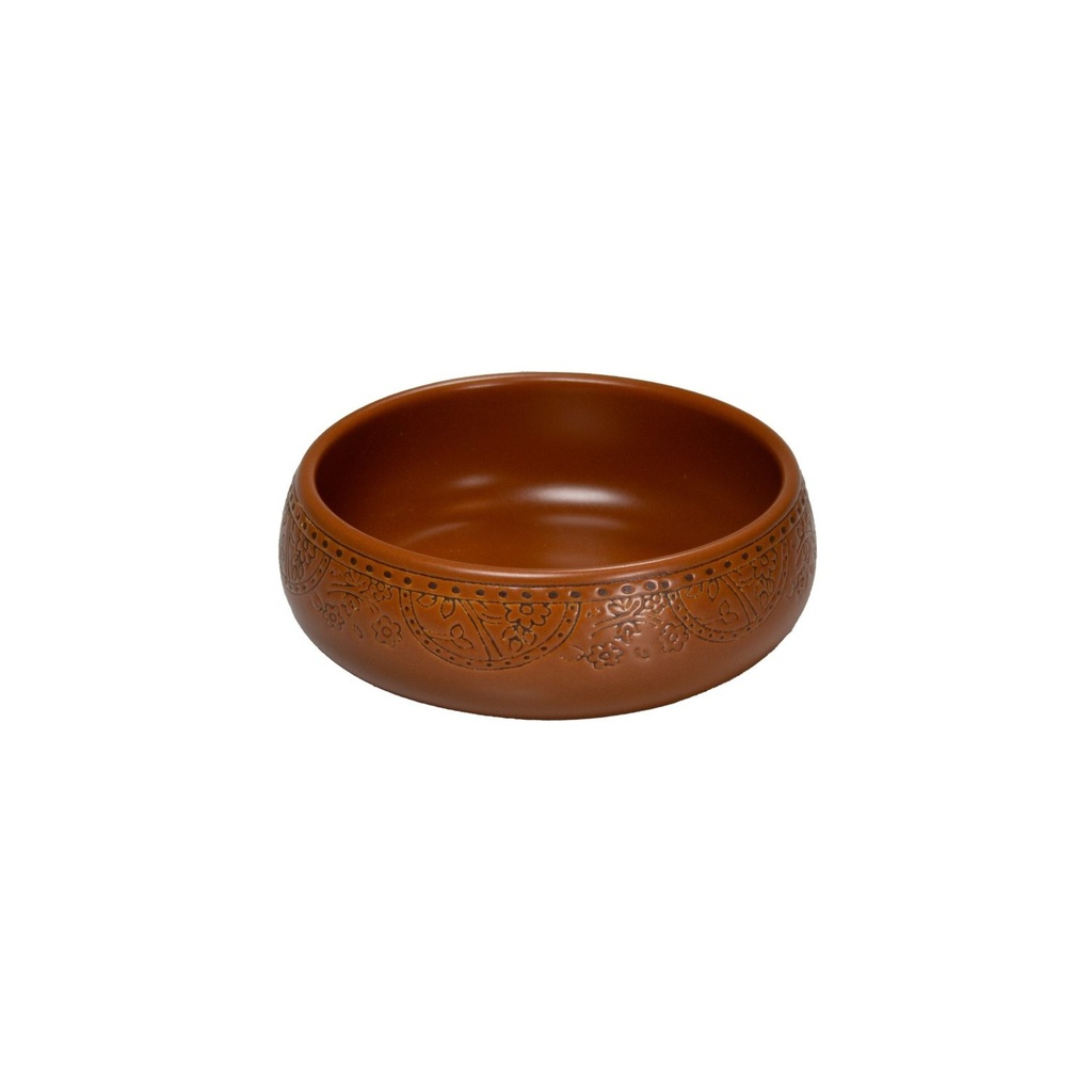 Barcelona bowl brown 12 cm 300ml (12 stuks)