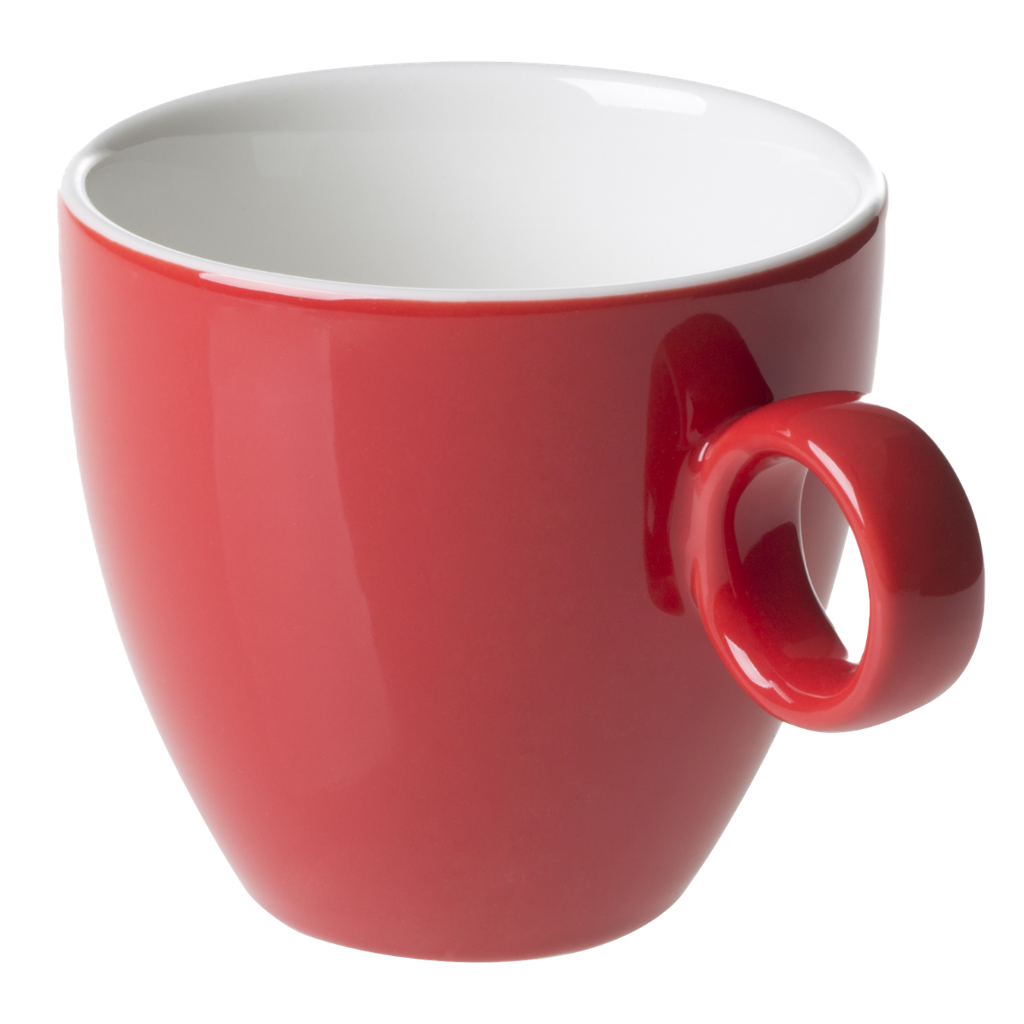 Koffiekop Bart Colour Cafe 928 17 cl rood (6 stuks)