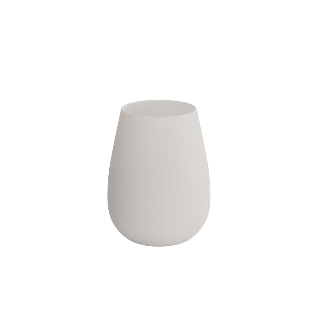 Duni - Lichthouder Omi siliconen wit (10,3 x Ø 8,5 cm, 6 stuks)