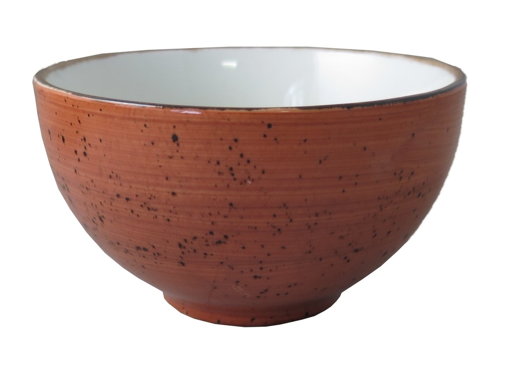 Continental - Kom rond Rustic terracotta (12,5 cm, 40 cl, 1 stuk)