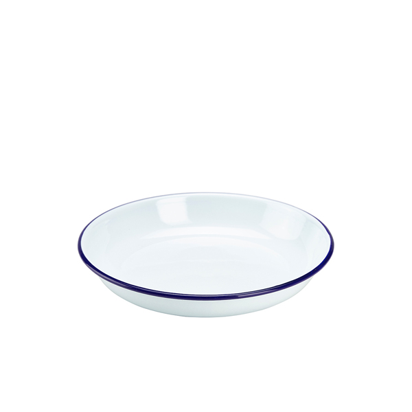 Enamel Rice/ Pasta Plate 22cm (doos 12 stuks)