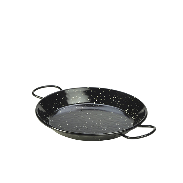 Black Enamel Paella Pan 20cm (doos 6 stuks)