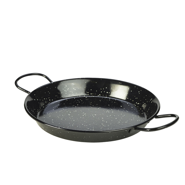 Black Enamel Paella Pan 26cm (doos 6 stuks)
