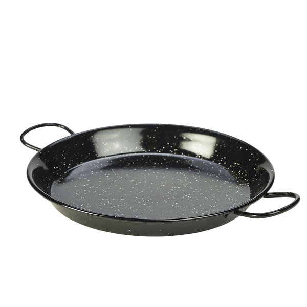 Black Enamel Paella Pan 30cm (doos 6 stuks)