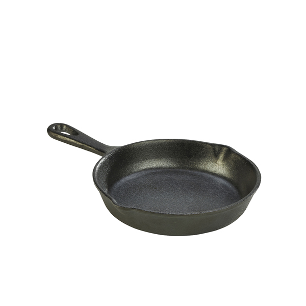 Mini Cast Iron Frypan 15 x 3cm (doos 6 stuks)