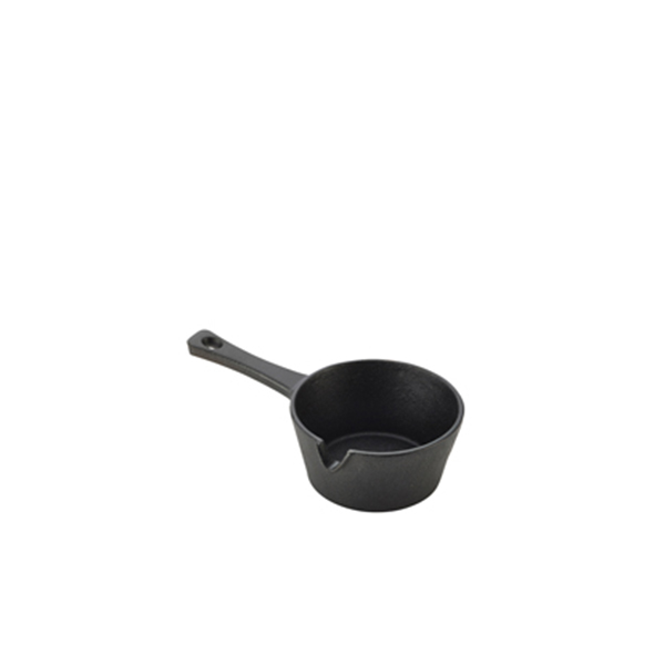 Mini Cast Iron Sauce Pan 9.7 x 4.5cm (doos 6 stuks)