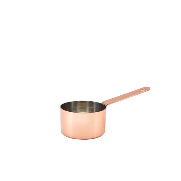Mini Copper Saucepan 7.2 x 4.7cm (doos 6 stuks)