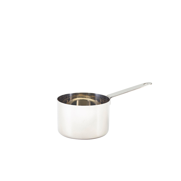 Mini Stainless Steel Saucepan 9 x 6.3cm (doos 6 stuks)