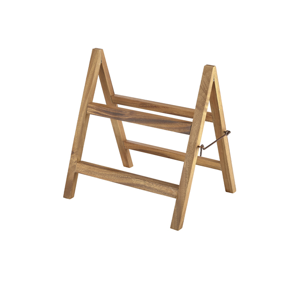 Acacia Wood Display Stand 38x30x40cm