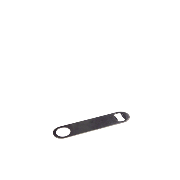 S/St. 'Bar Blade'  Flat Bottle Opener 7"
