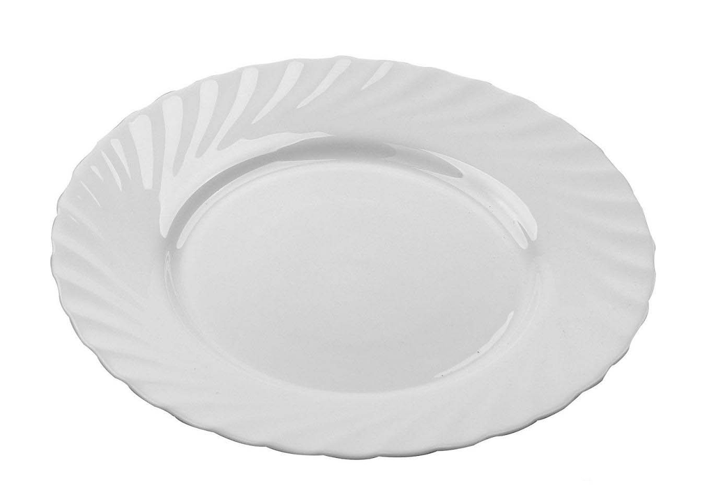 Arcoroc - Bord Trianon Wit (24,5 cm, 6 stuks)