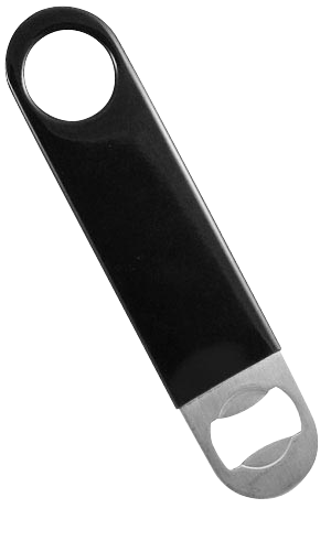 Bar Professional - Flesopener Tools vinyl zwart (26,5 x 12 cm, 1 stuk)