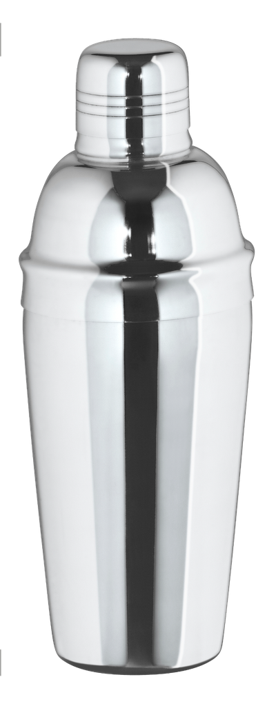 Bar Professional - Shaker Tools RVS zilver (70 cl, 1 stuk)