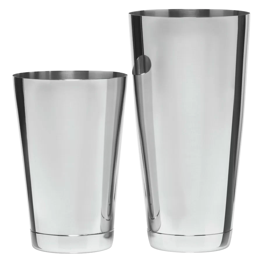 Bar Professional - Shaker Boston RVS zilver (80 cl, 1 stuk)