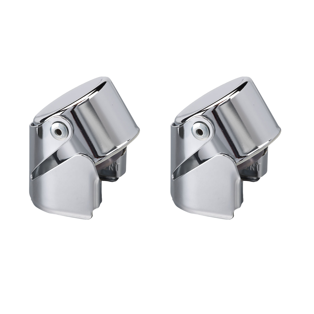 Bar Professional - Wijn- en champagnestopper Tools verchroomd zilver (2 stuks)