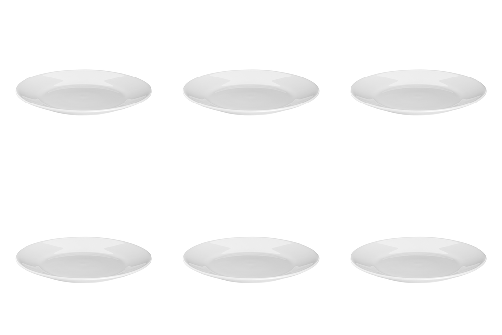 Arcoroc - Bord Restaurant Wit (22,5 cm, 6 stuks)