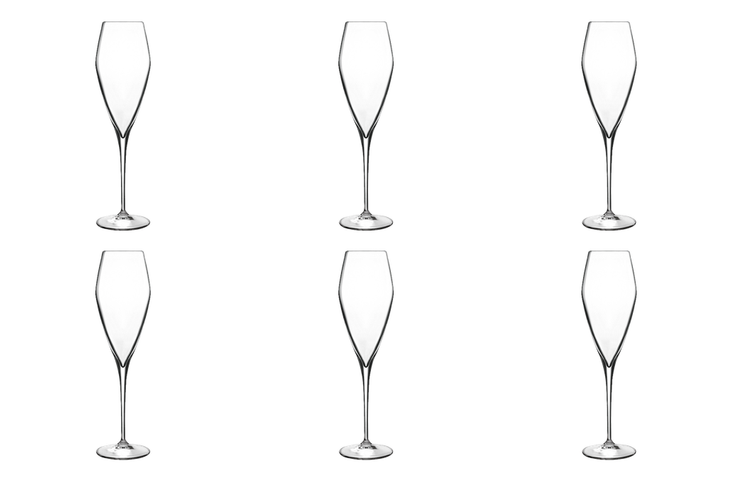 Luigi Bormioli - Champagneflûte Atelier (27 cl, 6 stuks)