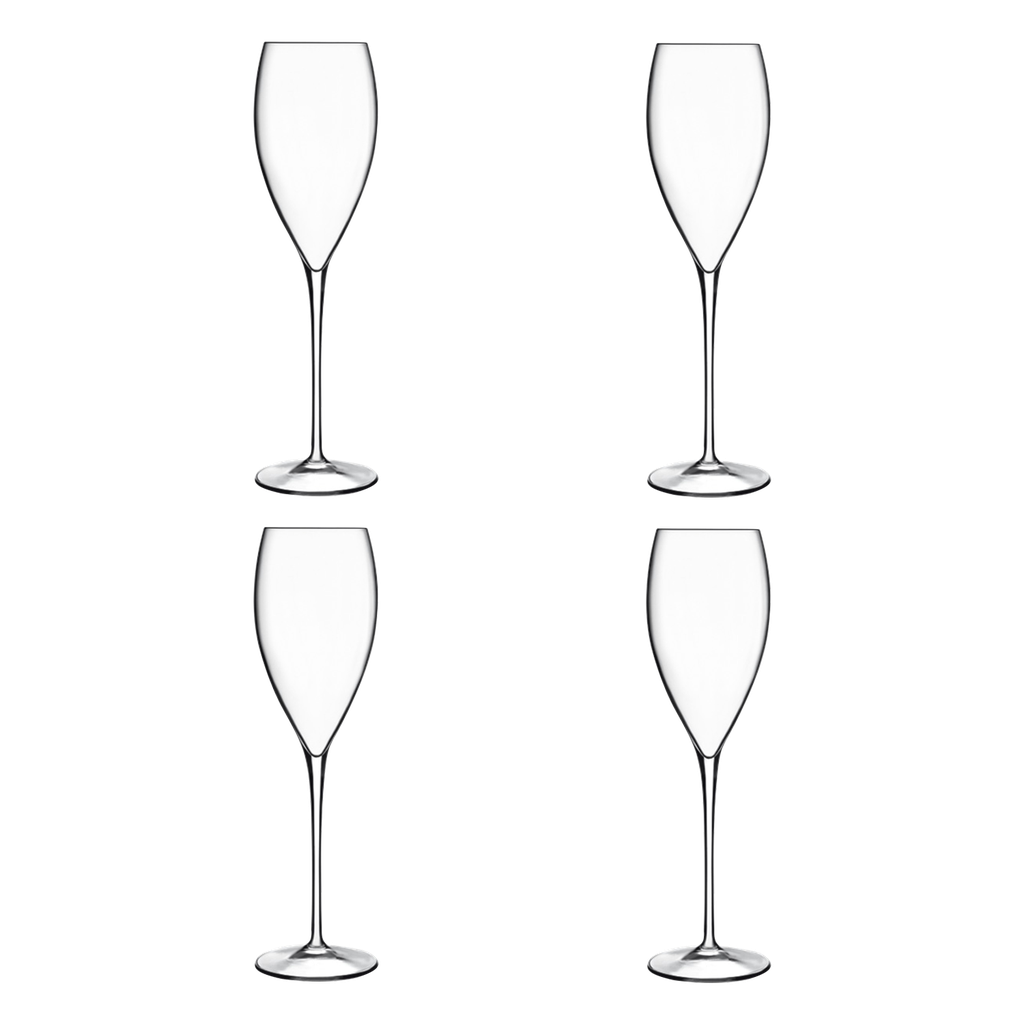 Luigi Bormioli - Champagneflûte Magnifico (32 cl, 4 stuks)