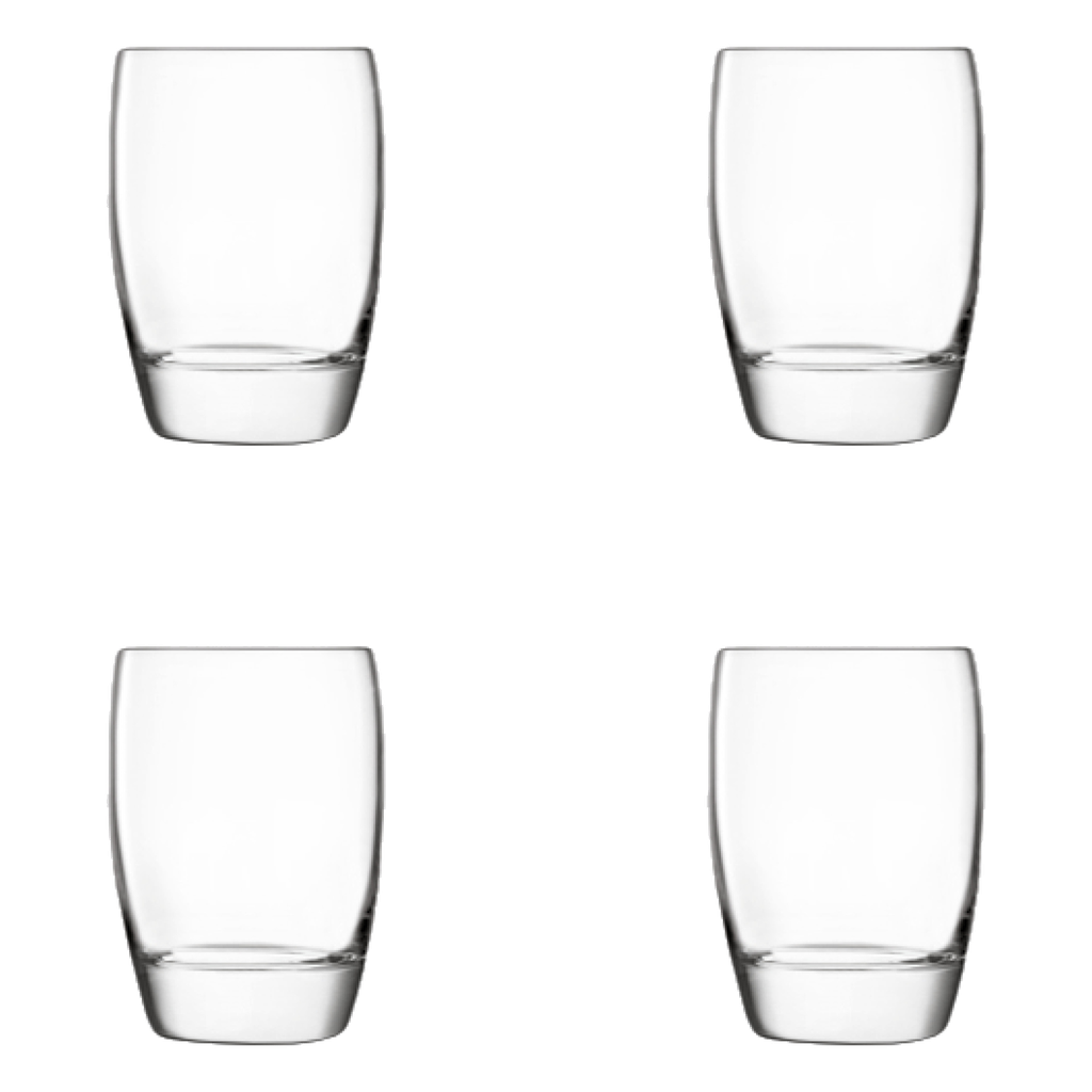 Luigi Bormioli - Tumbler Michelangelo Master (26,5 cl, 4 stuks)