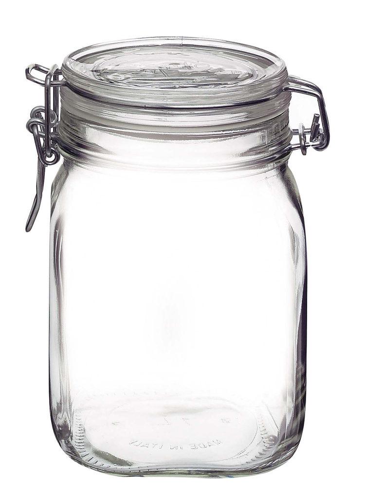 Bormioli Rocco - Weckpot Fido (1 l, 6 stuks)