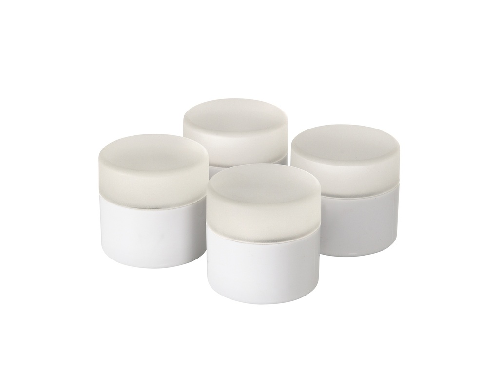 Duni - Reservelampjes LED Mini oplaadbaar (4,8 x Ø 5 cm, 4 stuks)