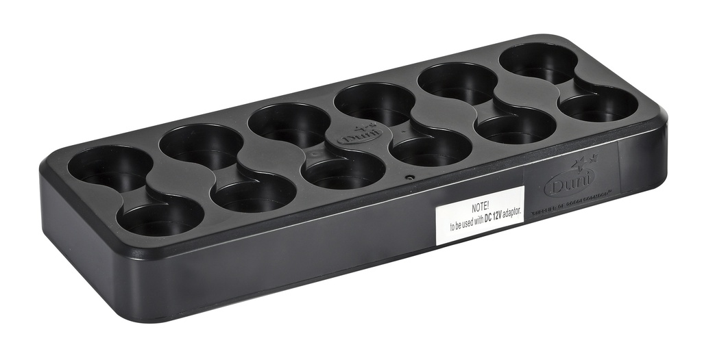 Duni - Laadstation LED-lampjes zwart (40 x 15,2 cm, 1 stuk)