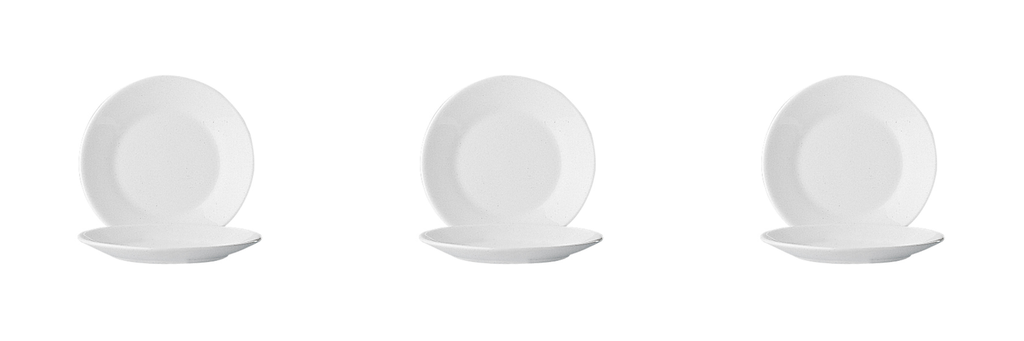 Arcoroc - Bord Restaurant Wit (19,5 cm, 6 stuks)