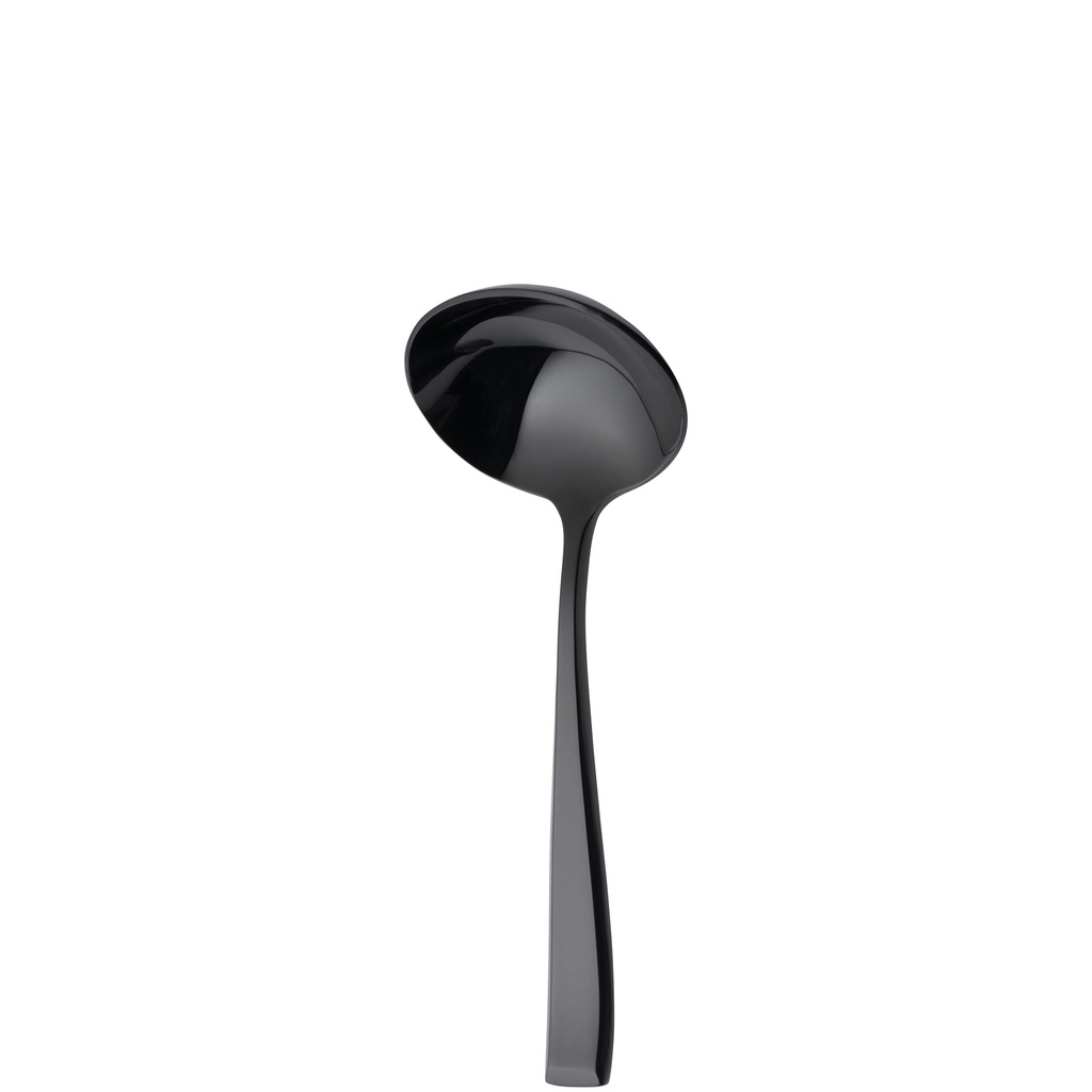 Sola - Sauslepel Durban 18/10 zwart PVD (18 cm)