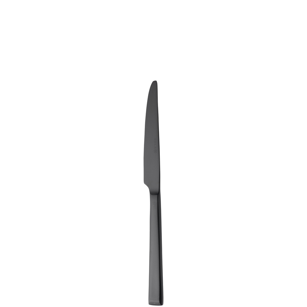 Sola - Fruitmes Durban 18/10 zwart satijn PVD (18 cm, 12 stuks)