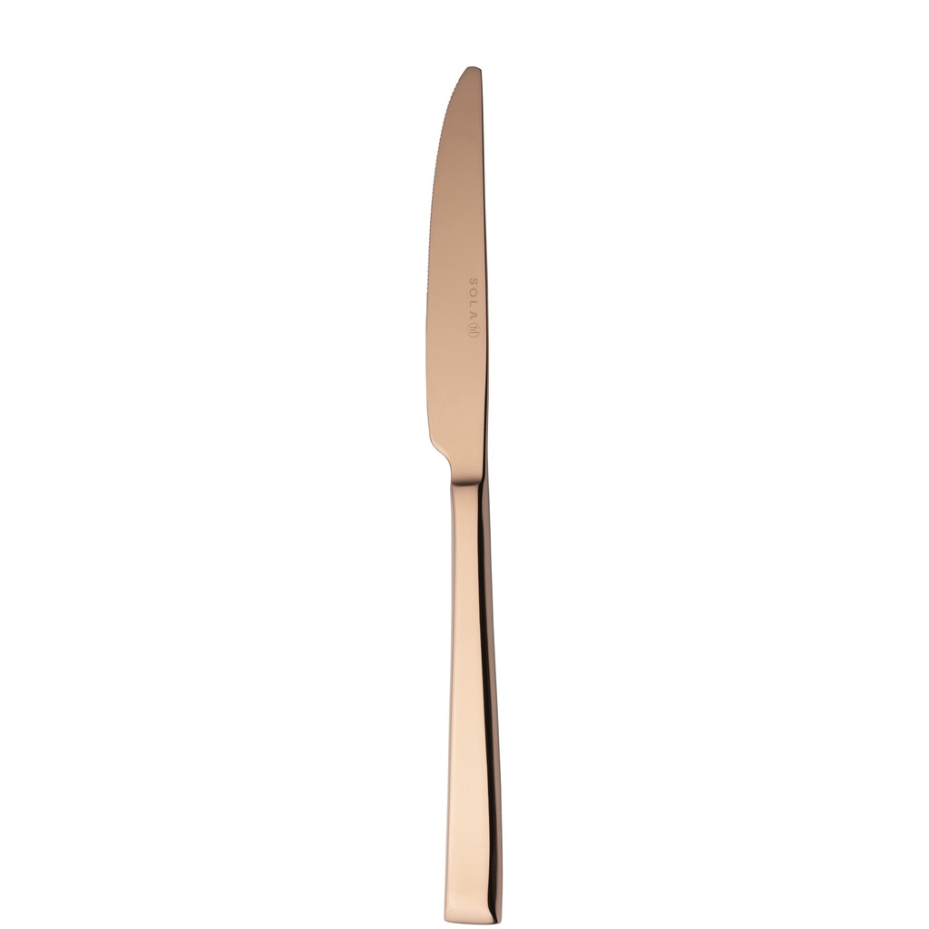 Sola - Tafelmes Durban 18/10 koper PVD (23,1 cm, 12 stuks)