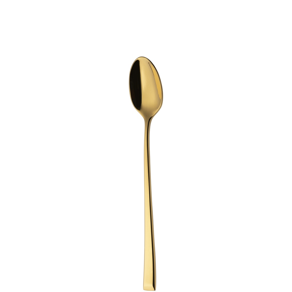 Sola - Longdrinklepel Durban 18/10 goud PVD (20 cm, 12 stuks)