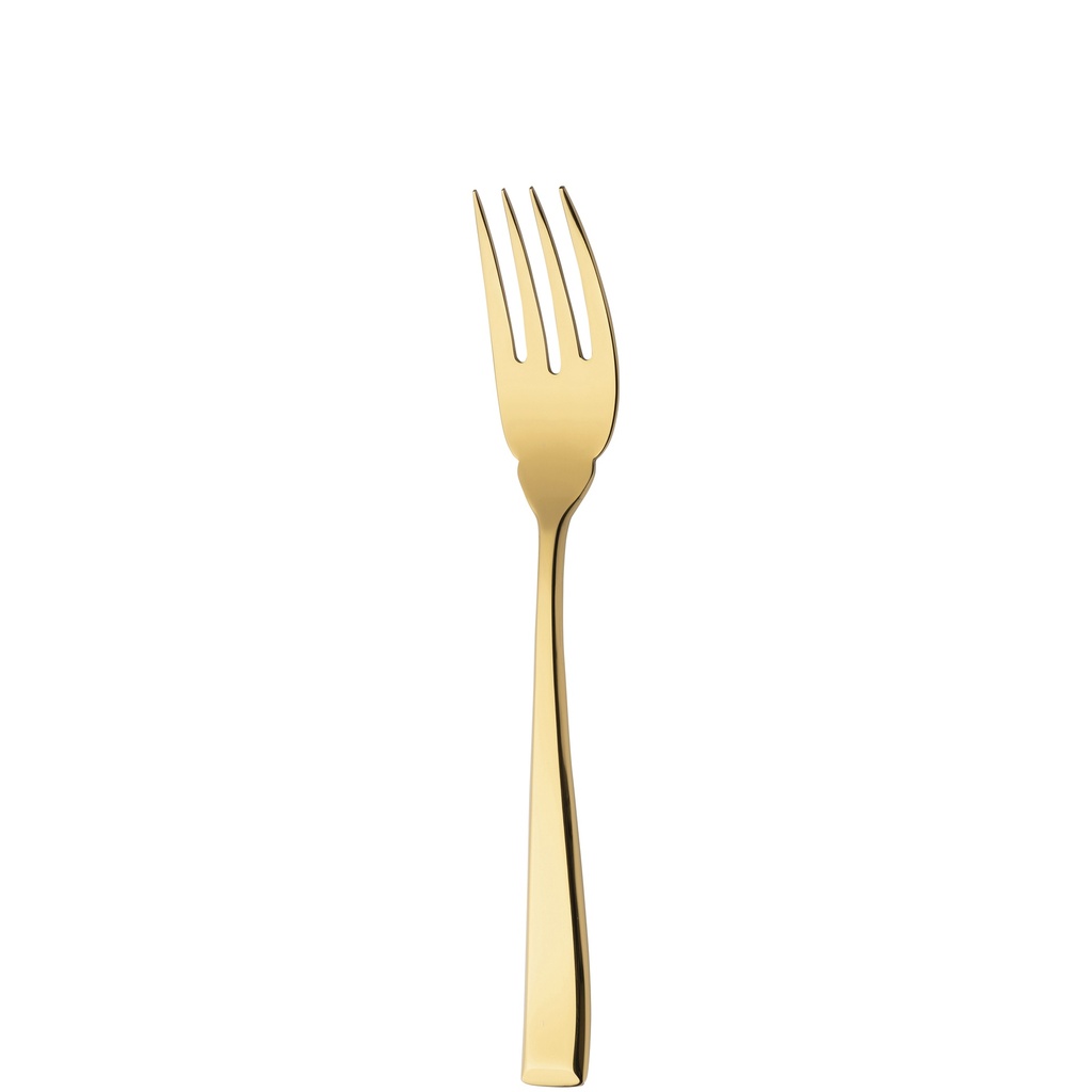 Sola - Visvork Durban 18/10 goud PVD (20,4 cm, 12 stuks)